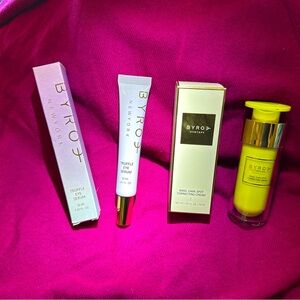 BYROE New York 2-piece bundle NIB Truffle Eye Serum & Basil Dark Spot Cream